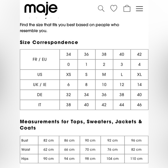 Maje Silk Black Button Down Shirt - Picture 8 of 8